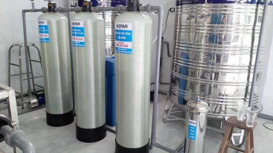 wepar lắp đặt máy lọc nước sạch cho bệnh viện Bình Long - Bình Phước